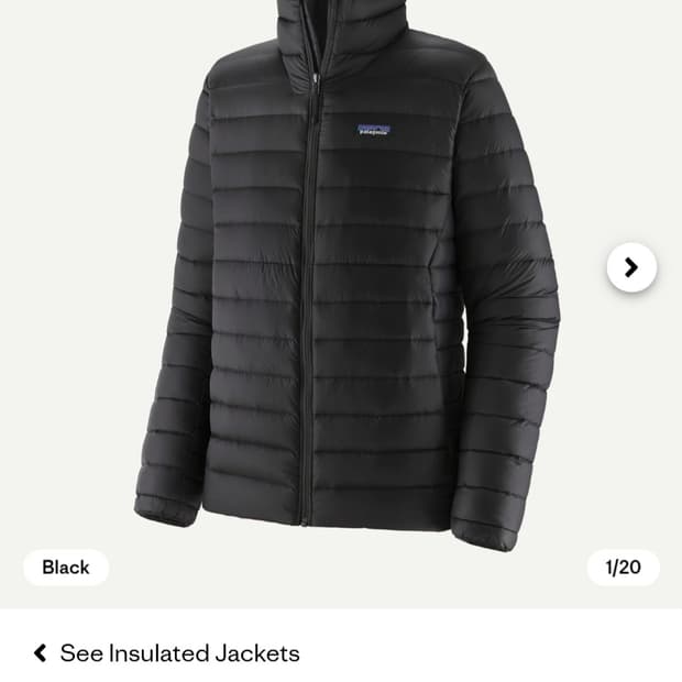 (새상품)파타고니아 다운스웨터 25fw M사이즈