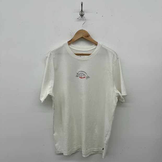 나이키 빈티지 SB 반팔 티셔츠 화이트 여성2XL