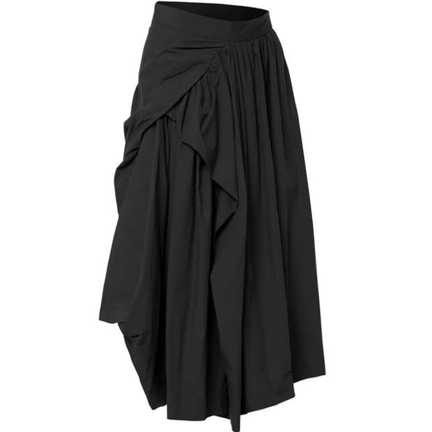 Flare up Asymmetrical Draped Layered Lon