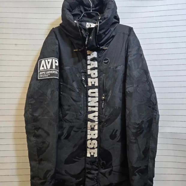 에이프 베이프 후드점퍼 L