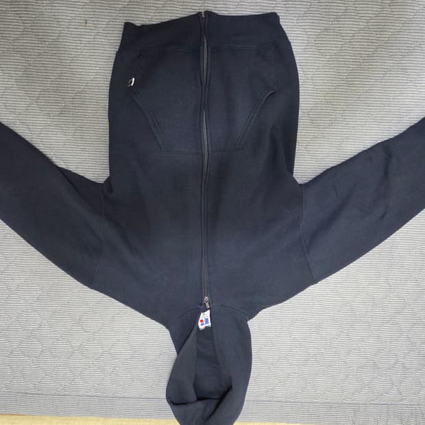 러셀에스테틱 90s 후드집업 네이비