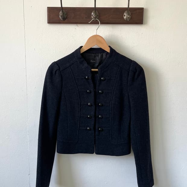 Roem 차콜 나폴레옹 자켓