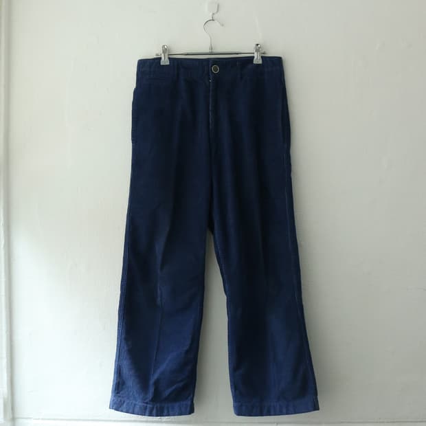 꼼데 가르송 셔츠 코듀로이 트라우저 팬츠