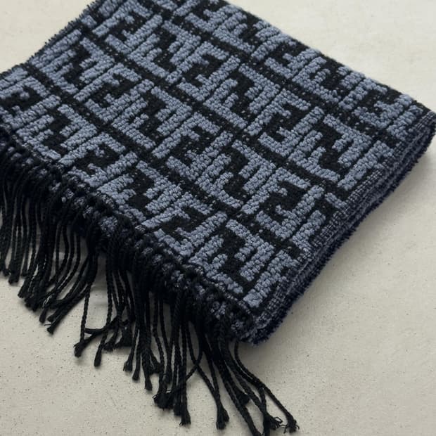 펜디 자카드 머플러