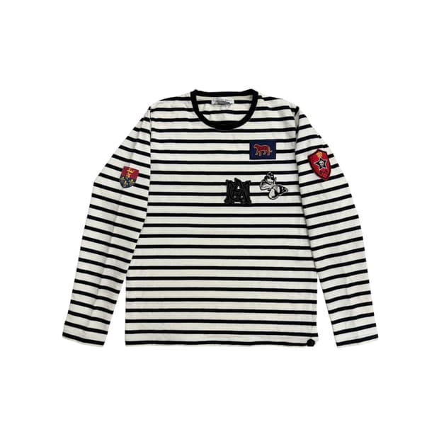 알렉산더맥퀸 스트라이프 긴팔 티셔츠 (L)