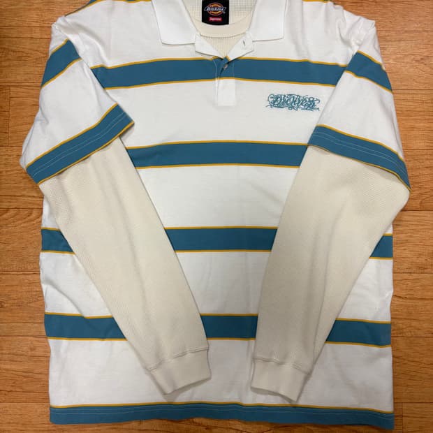 슈프림 디키즈 써멀 폴로 M