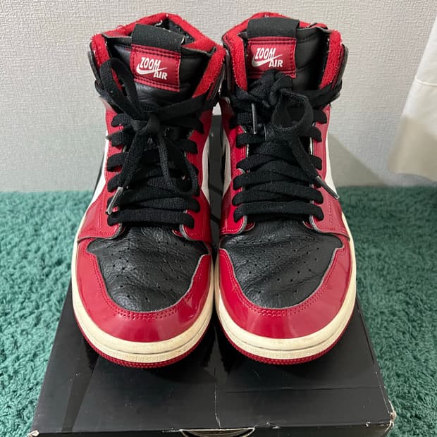 조던 1 줌 에어 컴포트 짐레드 블랙