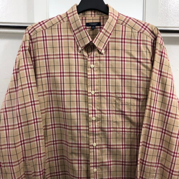 XL 버버리 노바체크 셔츠