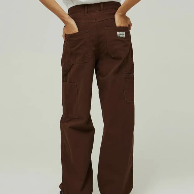 맥우드건 파번 4404 코튼 카펜터 브라운 팬츠