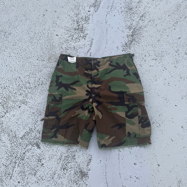 [military] 밀리터리 bdu 오리지널 컷오프 버뮤다 팬츠