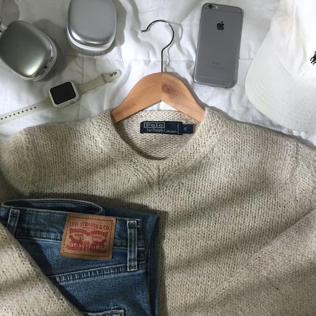 (WOMAN) 폴로랄프로렌 스웨터 M