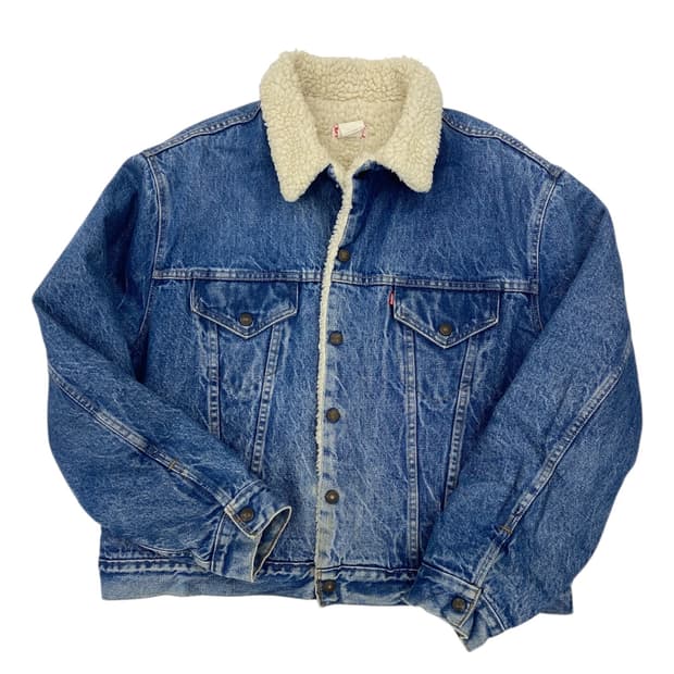 70‘s 리바이스 데님 쉐르파 자켓