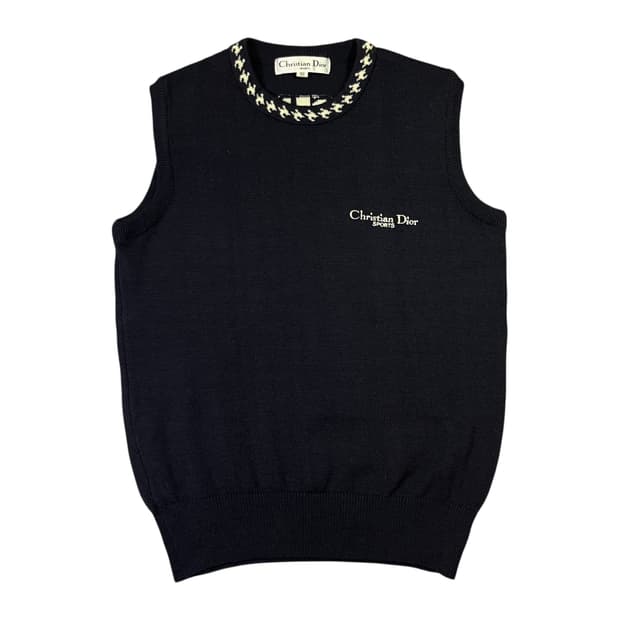 크리스찬 디올 스포츠 울 니트 베스트