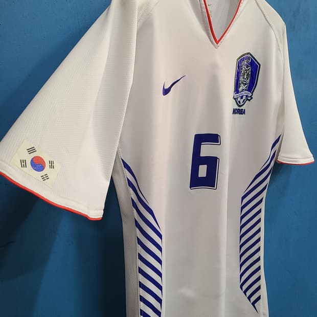 20살 06 나이키 국대 어웨이 축구유니폼 6번마킹