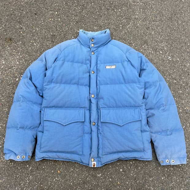 2001s BAPE DOWN PUFFER 올드베이프다운푸퍼