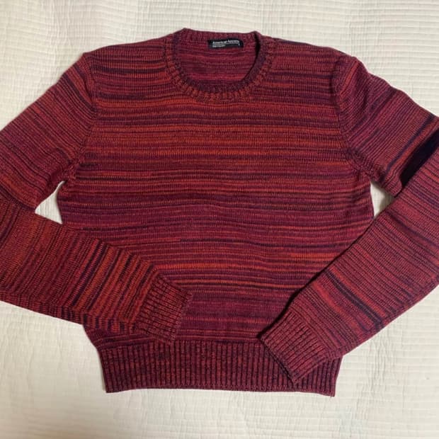 아메리칸어패럴 크롭니트 s