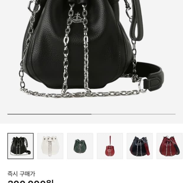 비비안웨스트우드 크리시 버킷백 새상품