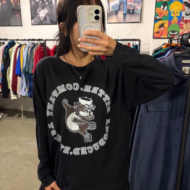일제 빈티지 롱슬리브