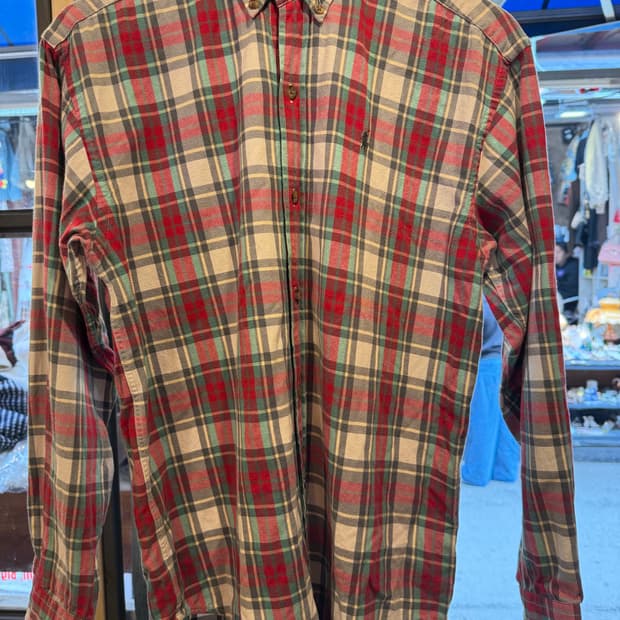 폴로 랄프로렌 그레이포니 멀티컬러 체크셔츠