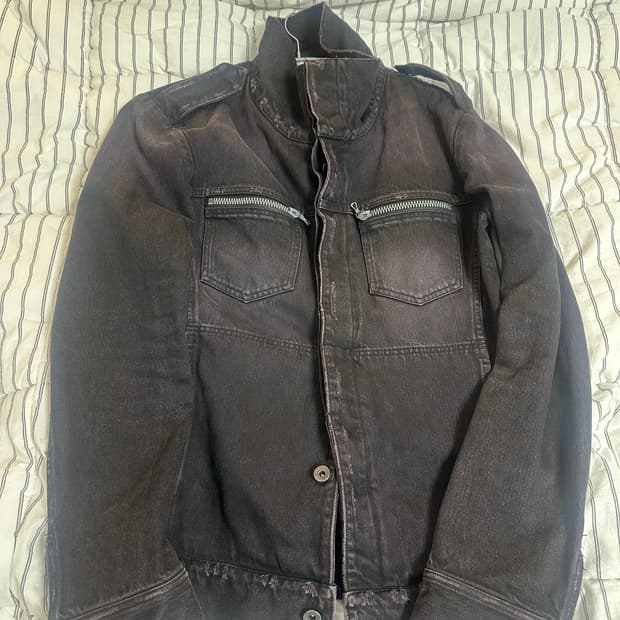 attachment 하이넥 자켓