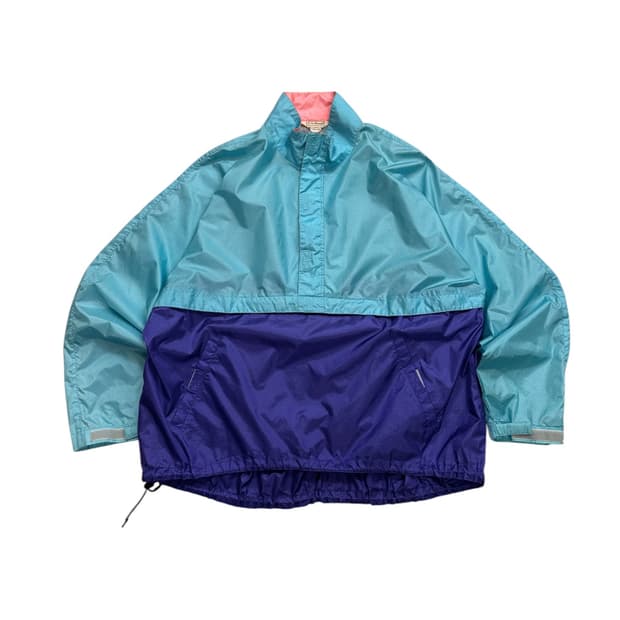 90s 엘엘빈 립스탑 패커블 아노락