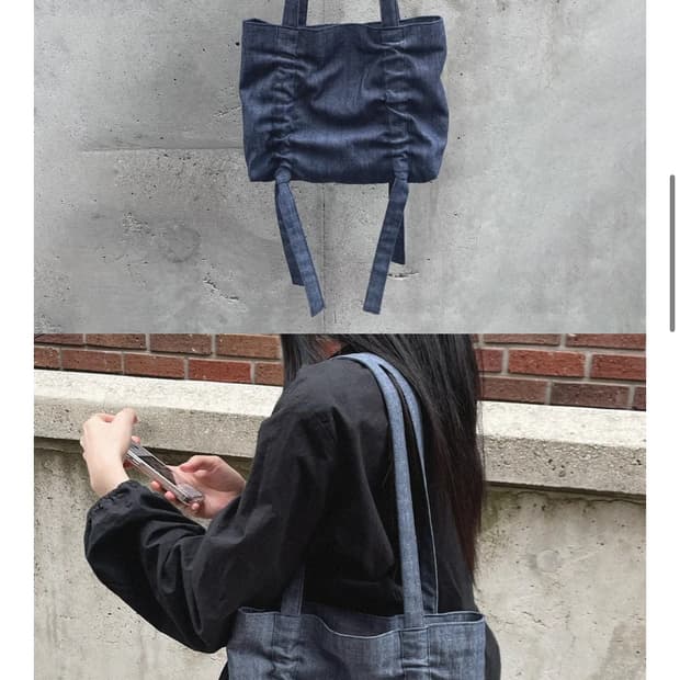 아크아카이브 셔링미니백데님