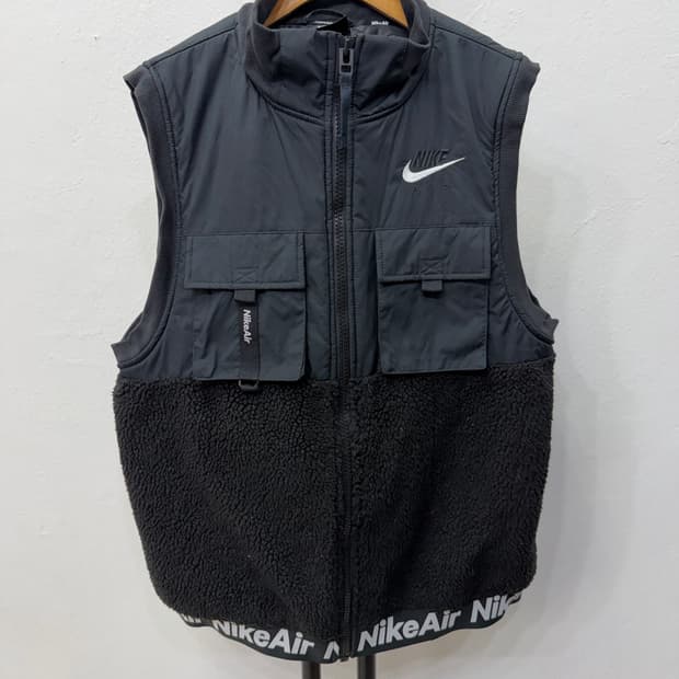 정품) 나이키 에어 후리스 포켓 뽀글이 베스트 L
