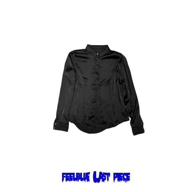 Matte Satin Princess-Line Shirts 새틴 블라우스