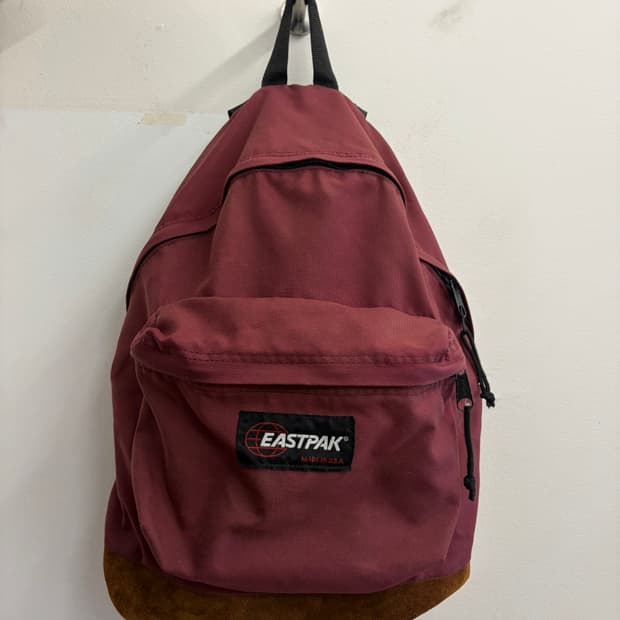 N122. 90s 이스트팩 백팩 스웨이드 가방
