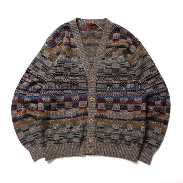 미쏘니 Missoni Pattern Wool Cardigan 