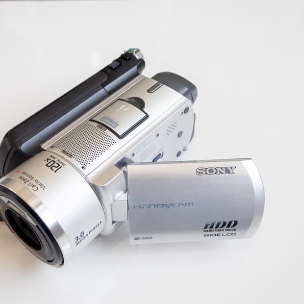 Sony DCR-SR100 / 빈티지 디지털 캠코더