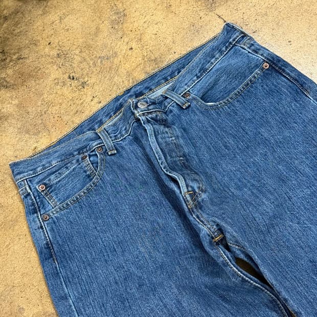 [정품] 리바이스 청바지 블루 데님 b18