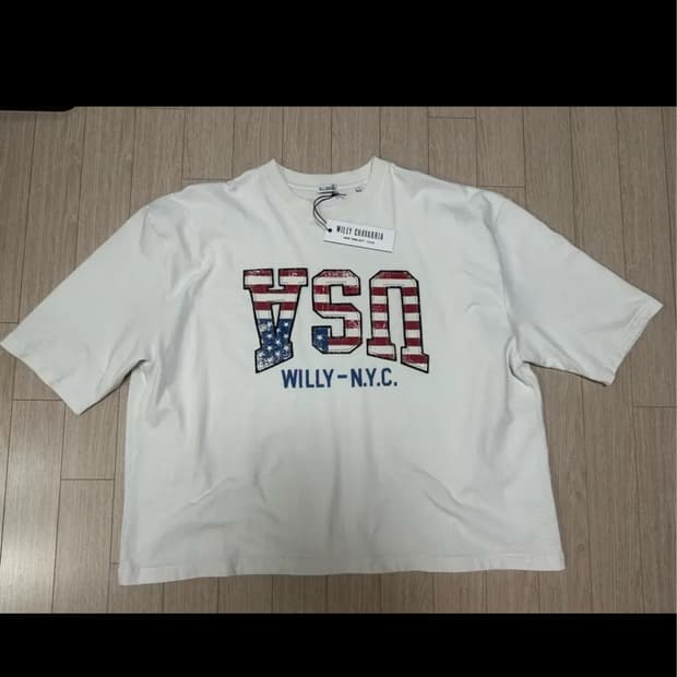 [M] 윌리차바리아 USA 반팔 티셔츠
