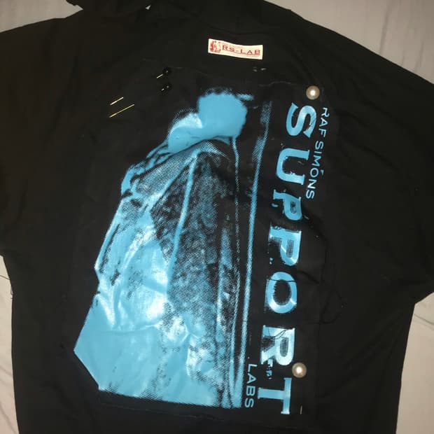 라프시몬스 패치 후드