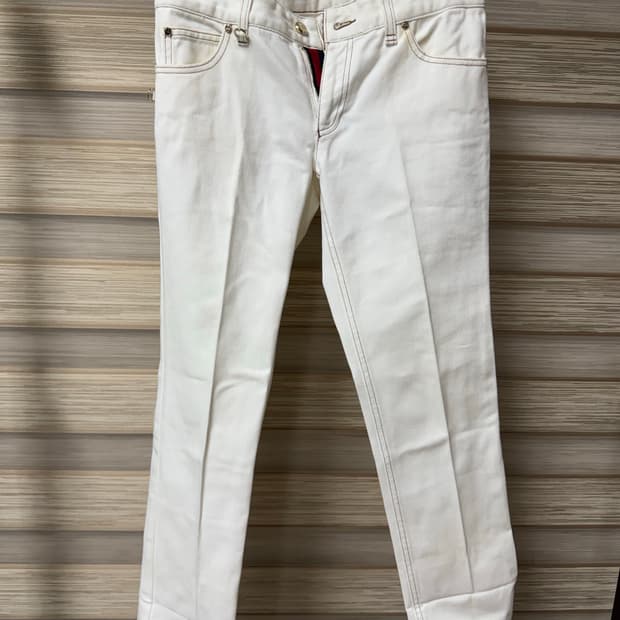 구찌 바지 38사이즈