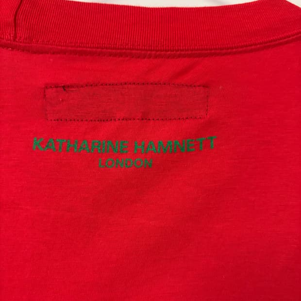 Katherine hamnett 티셔츠