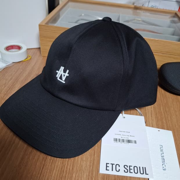 나나미카 치노캡 블랙
