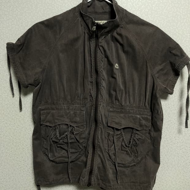 코이세이오 셔링포켓자켓 버건디 