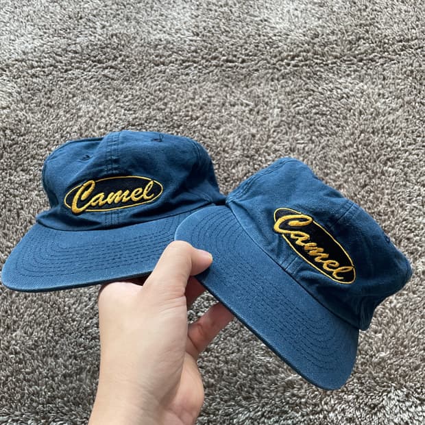 빈티지 카멜캡 camel cap