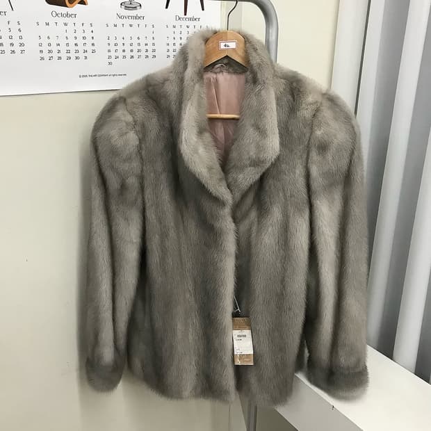 사파이퍼 밍크 퍼 자켓