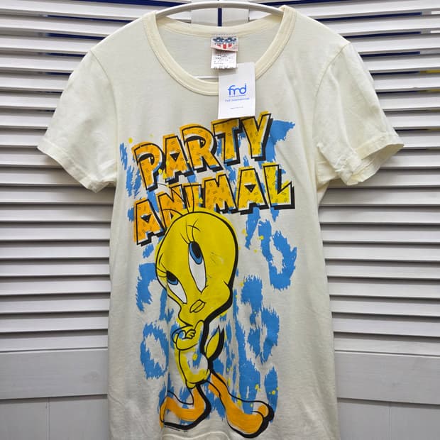 정크푸드 빈티지 트위티 티셔츠