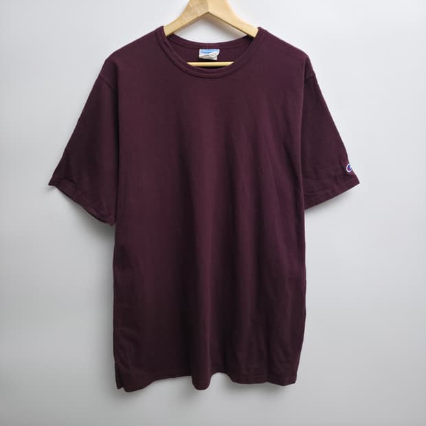 [XL] 챔피온 반팔 티셔츠 버건디
