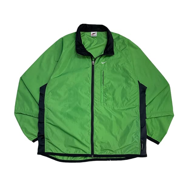 (L) 나이키 90s 애플그린 스우시 바람막이
