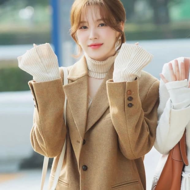 르니나 클래식 울 자켓 새상품