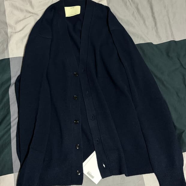 [새상품] 포터리 / 메리노 울 컴포트 가디건 / 네이비 / 2