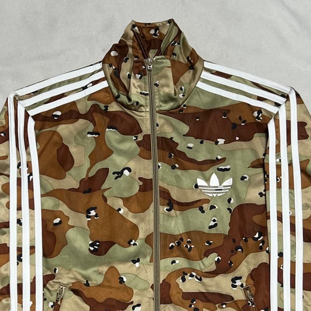 S 아디다스 파이어버드 카모 트랙탑