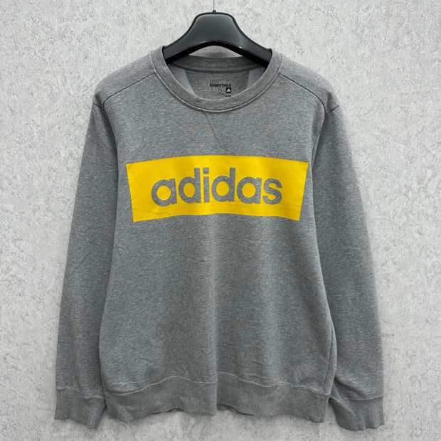 110 아디다스 빅로고 남자 맨투맨