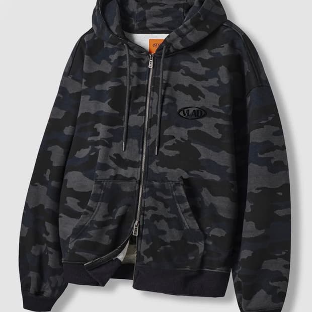 VLAD 카모플라쥬 후드집업