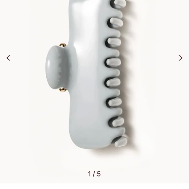 UNDO 헤어 클립 (Pale Blue)