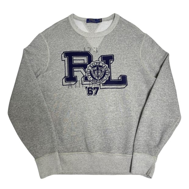 폴로 랄프로렌 RL 그래픽 맨투맨 L